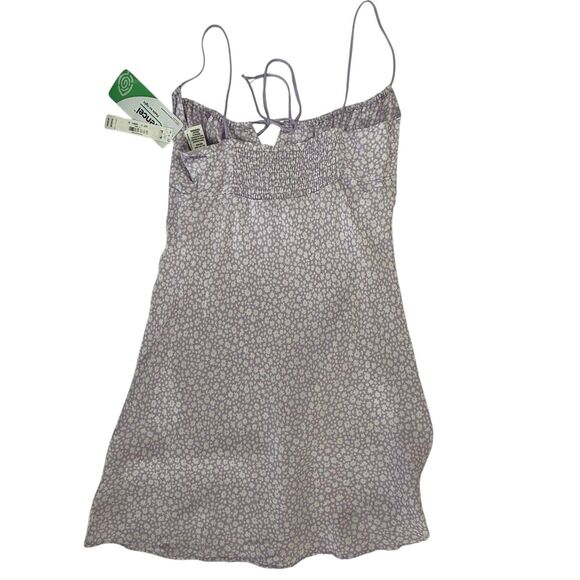 NEW Victoria’s Secret Satin Floral Bustier Corset Slip Dress Size XS Lavender - Picture 5 of 11